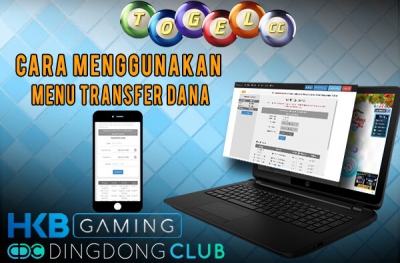 Cara Menggunakan Menu Transfer Dana di Togelcc