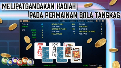 Melipatgandakan Hadiah Pada Permainan Bola Tangkas