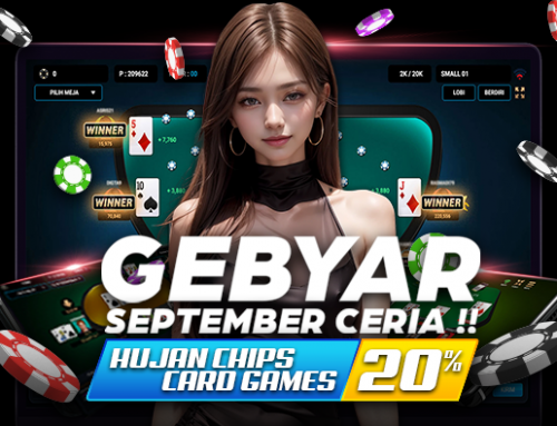 BONUS ROLLINGAN MINGGUAN UP TO 20% – CARD GAMES – September