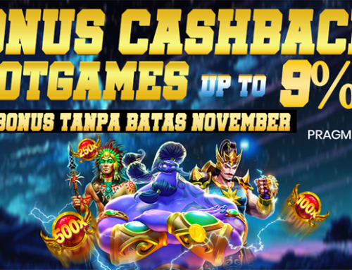 BONUS KEKALAHAN SLOT PRAGMATIC PLAY & PGSOFT UP TO 9% (NOVEMBER)